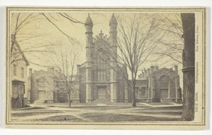 Bibliotek, Yale University av Peck Brothers