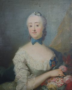 Portrait of Birgitte "Birte" Rosenkrantz.