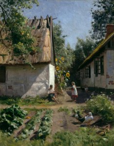 Sommardag av Peder Monsted