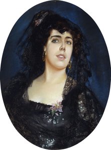 Porträtt av Anne Pelterson-Norrie, 1889