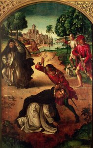 Mordet på Sankt Peter av Verona, sent 1400-tal