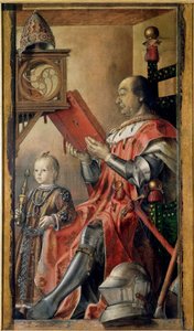 Dubbelporträtt av Frederic III de Montefeltro (Federico da Montefeltro