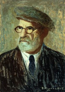 Självporträtt; självporträtt av Pedro Figari