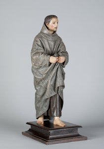 San Diego of Alcala, ca 1665-70 (polykromt trä)