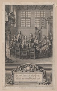 Familjen till William Cavendish, markis av Newcastle-upon-Tyne, 1656., 1656. av Peeter Clouwet