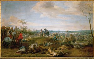 En kavallerienhet (målning på duk) av Peeter Snayers