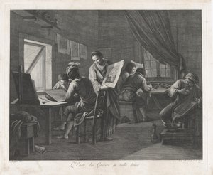 Tryckverkstaden, 1750-1800., 1750-1800. av Pellegrino dal Colle
