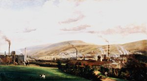 Industriellt landskap, Wales, 1800-talet