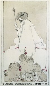 Illustration till dikten Adonais, Elegy on Death of John Keats av Percy Bysshe Shelley