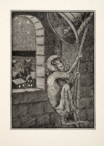 Ett falskt larm, från A Hundred Anecdotes of Animals, pub. 1924 av Percy J. Billingshurst