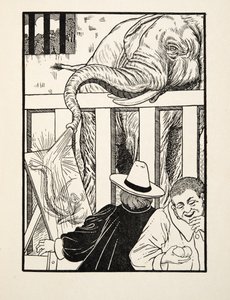 En känsla av förlöjligande, från A Hundred Anecdotes of Animals, pub. 1924 av Percy J. Billingshurst