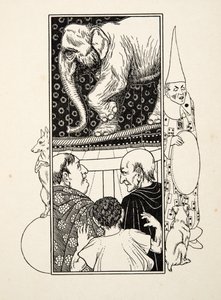 Elephant Rope Dancing, från A Hundred Anecdotes of Animals, pub. 1924 av Percy J. Billingshurst