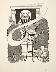 Escape of Genghis Khan, från A Hundred Anecdotes of Animals, pub. 1924 av Percy J. Billingshurst