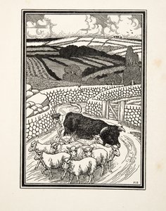 Going to Market, från A Hundred Anecdotes of Animals, pub. 1924 av Percy J. Billingshurst
