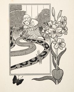 Spädbarnsfascination, från Hundra anekdoter av djur, pub. 1924 av Percy J. Billingshurst