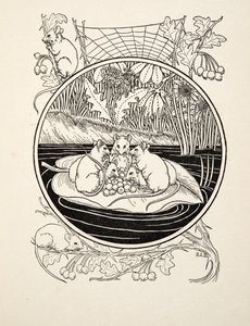 Möss som navigatorer, från A Hundred Anecdotes of Animals, pub. 1924 av Percy J. Billingshurst