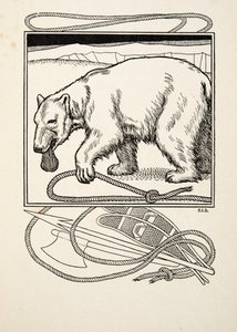 Sagacious Bruin, från A Hundred Anecdotes of Animals, pub. 1924 av Percy J. Billingshurst
