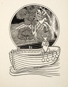The Catcher Catcher, från Hundra anekdoter av djur, pub. 1924 av Percy J. Billingshurst