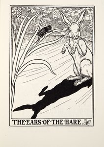 The Ears of the Hare, från Fontaine Fables, pub. 1905