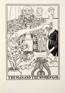 Mannen och träguden, från Fontaine Fables, pub. 1905