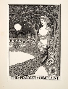The Peacocks Complaint, från A Hundred Fables of Aesop, pub.1903