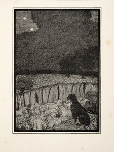 Shepherds Dog, från Hundra anekdoter av djur, pub. 1924 av Percy J. Billingshurst