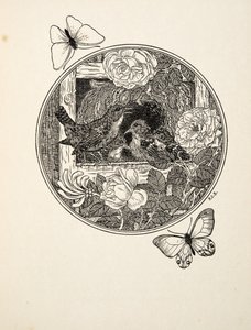 Gärdsmyg som lär sig sjunga, från A Hundred Anecdotes of Animals, pub. 1924 av Percy J. Billingshurst