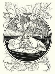Möss som navigatorer (litho)
