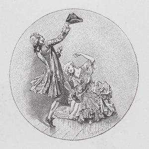 Dans (litho) av Percy Macquoid