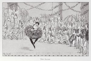 Dans: The Ballet (litho) av Percy Macquoid