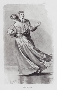 Dans: Valsen (litho) av Percy Macquoid