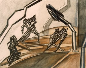 Strid nr 2. av Percy Wyndham Lewis