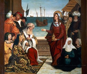 Altartavla av Maria Magdalena, detalj av Pere Mates