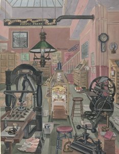 Tryckeri, 1870, 19351942. av Perkins Harnly