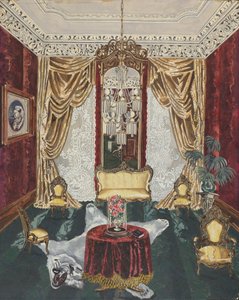 Townhouse Parlor, 1869 av Perkins Harnly