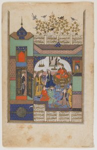 Shirin före Shiruya, ca 1600 av Persian School