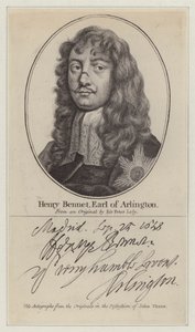 Henry Bennet av Peter (after) Lely