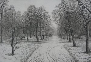 Kew Gardens på vintern