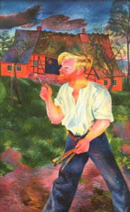 Målaren Peter August Böckstiegel – Arrode – hemlandets målare