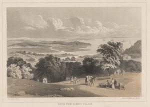Napha från Bamboo Village, litho av Sarony und Co., 1855 (chromolitho)