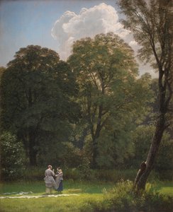 Blekning av linne i en rensning av Peter Christian Skovgaard