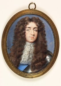 James Scott, Duke of Monmouth och Buccleuch (akvarell på veläng)
