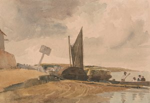 Lågvatten, båtlandning