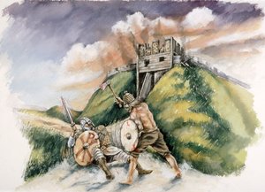 Cynric slåss mot britterna vid Old Sarum, 552 AD, c1990-2010