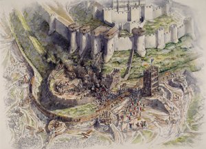 Belägringen av Dover Castle, Kent, 1216 c1995-c2006.