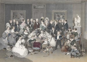 Den österrikiska kejsarfamiljen 1834, 1834.