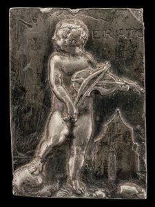 En Putto som symboliserar Muse Erato, ca. 1540.