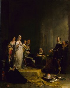 Columbus inför drottningen