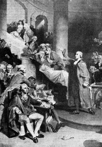Patrick Henry 1736-1799, amerikansk revolutionär, 1775 1935.