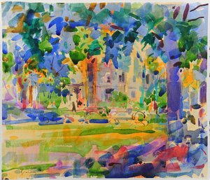 Cedar Hill Manhattan av Peter Graham (Contemporary)